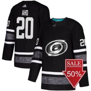 Carolina Hurricanes Trikot Trikot Sebastian Aho20 Schwarz 2019 NHL All Star